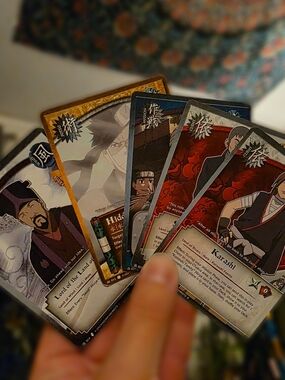 Naruto Collectible Game Cards - Multi-Color Set